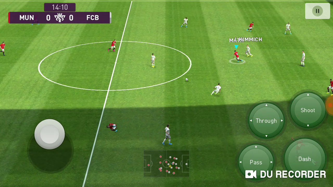 Pes 2020 mobile game play