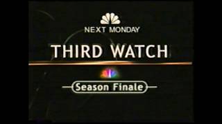 2000 NBC Third Watch Season Finale Promo