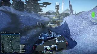 Planetside 2 NC Continental Rangers (NCCR) Esamir Armor Column PART 1