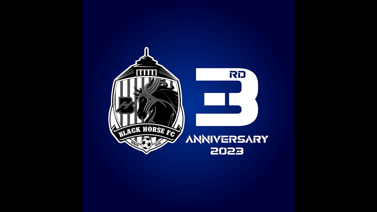 Happy Anniversary 3Rd Black Horse Football Club (2023) YouTube