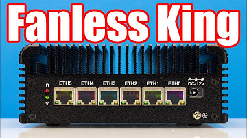 KING of Fanless 2.5GbE Mini PC Routers and Firewalls Now with Intel Core i5 Alder Lake