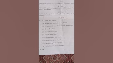 continuum mechanics MSc final mathematic previous year question papers/MGSUbikaner MSc final exam