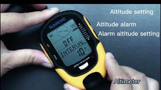 altimeter of GPS altimeter