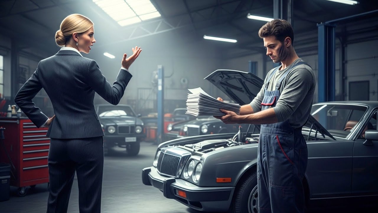 No Vales Ni Mi Desprecio Ordenó Millonaria... Hasta Que El Mecánico Mostró Que Compró Su Vida Entera