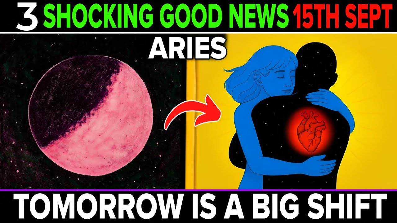 Aries ♈ September 15, 2025 ⭐ 3 SHOCKING GOOD NEWS That Will Change Your Life Forever!