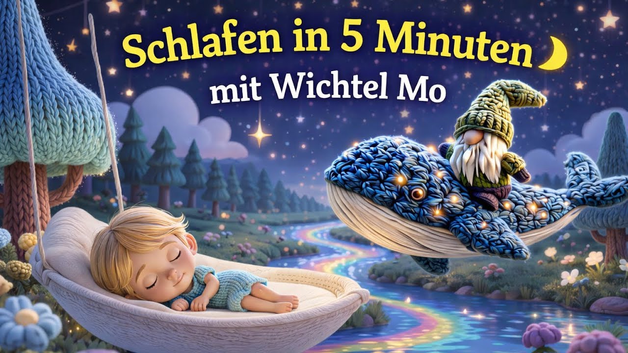 Schlaf in 5 Minuten 🌙 Gute Nacht Lied für Kinder | Wichtel Mo