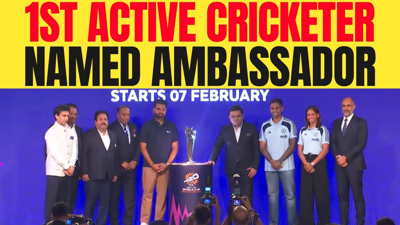 Watch: Jay Shah names Rohit Sharma the ambassador for the 2026 T20 World Cup | Sports Today