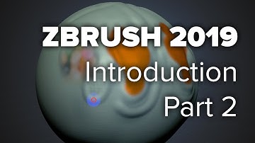 Intro To Zbrush 2019 PART 2