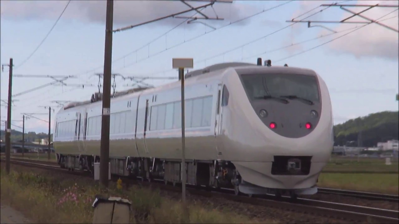 レア 連結部開 681系付属編成 試運転列車 Youtube