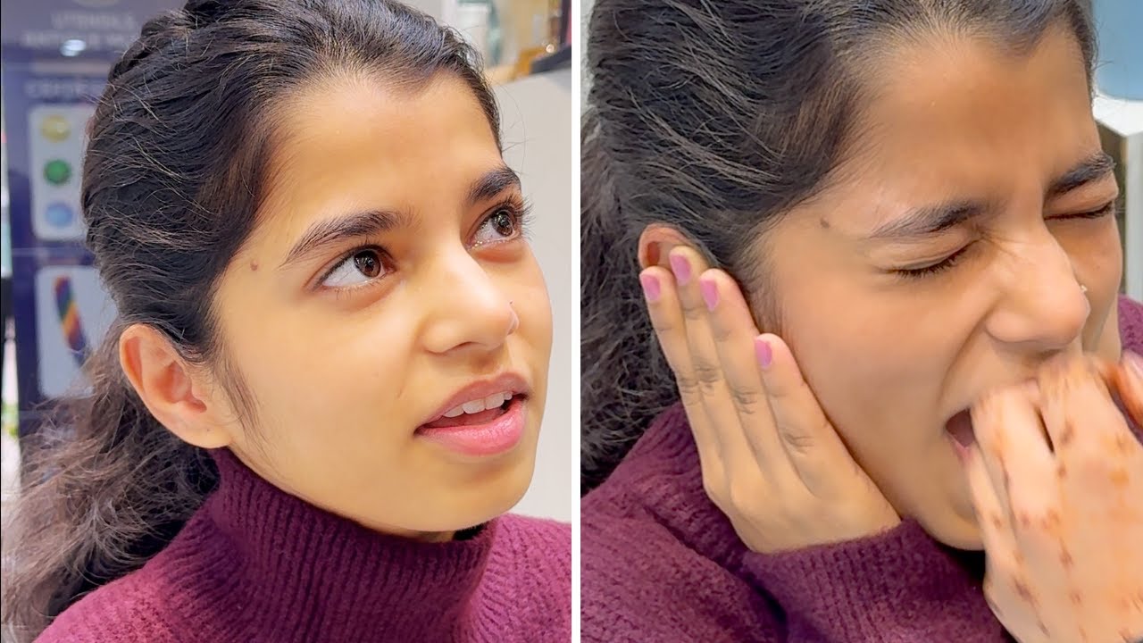 Finally Maithili ka Nose Piercing ho gaya * Aasu aa gye * - Rishav Vlogs