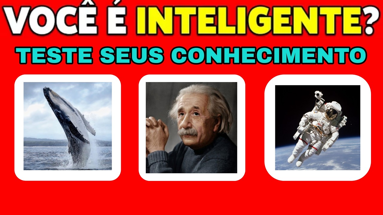 SUPER DESAFIO DE CONHECIMENTOS GERAIS 🧠🔥 | 20 Perguntas que Só os Verdadeiros GÊNIOS Acertam!