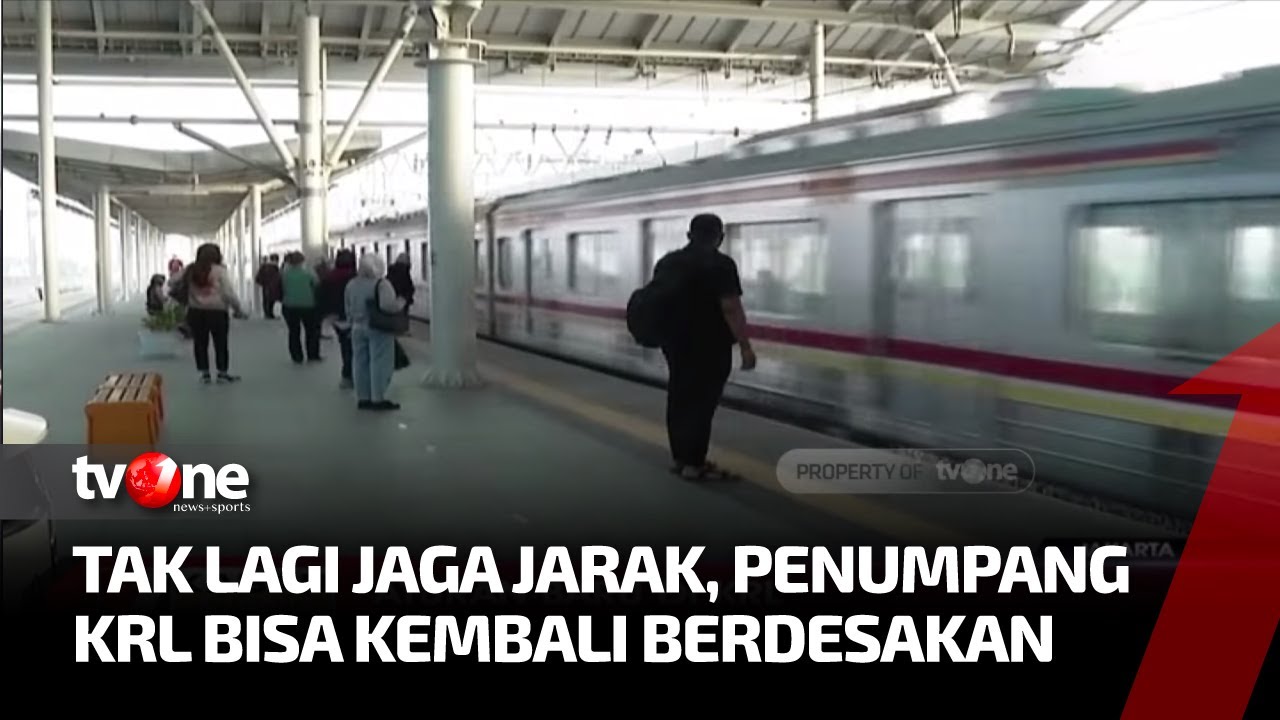 Aturan Baru di KRL, Tak Lagi Jaga Jarak | Kabar Siang tvOne