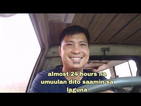 almost 24 hours na umuulan dito saamin sa laguna