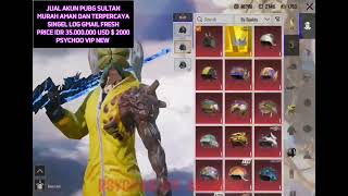 AKUN PUBG MOBILE DIJUAL - KOLEKSI 94 AKUN LANGKA SULTAN MURAH AMAN
