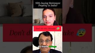 NRIs: Stop Buying Property in India Too Early 🚫 #nri #nrimoneyclinic #nritaxation #realestate