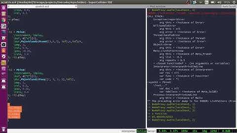 SuperCollider Live Coding Practice (#1)