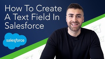 Create A Text Field In Salesforce Lightning | Full Tutorial | 2022
