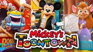 Mickey's Toontown Reopening Tour at Disneyland Park 2023 - Walkthrough & Rides [4K POV]