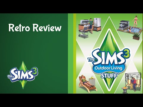 Retro Review: The Sims 3 Outdoor Living Stuff Pack (ALL Create a Sim, Buy & Build Mode Items)