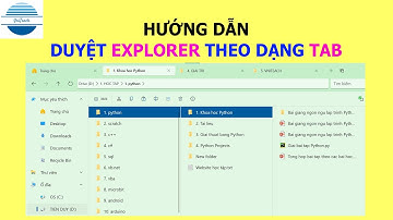 Hướng dẫn duyệt Explorer theo dạng Tab chuyên nghiệp như trình duyệt web | VniTeach Channel
