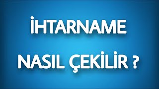 İhtarname Nasıl Çekilir - İhtarname Nasıl yazılır Resimi