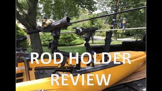 Kayak Rod Holder Review - Ram and Scotty