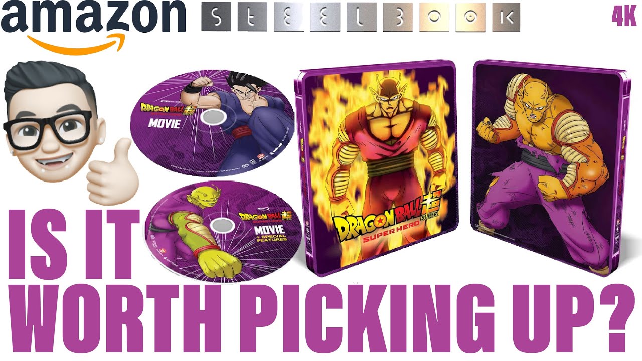 Dragon Ball Super: Super Hero 4K SteelBook (Wal-Mart Exclusive) – Blurays  For Everyone