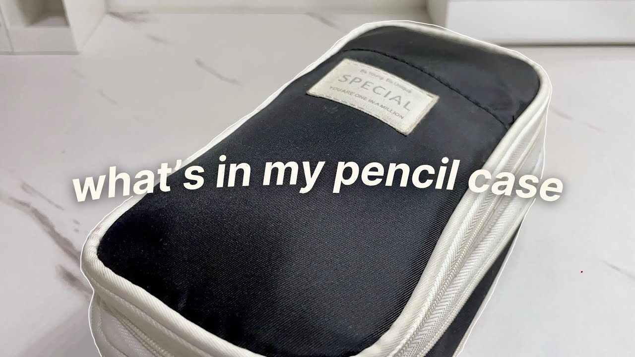 what’s in my pencil case 2024 // uni essentials 📎 + minimal stationary