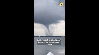 Waterspout over Ocean City, Maryland