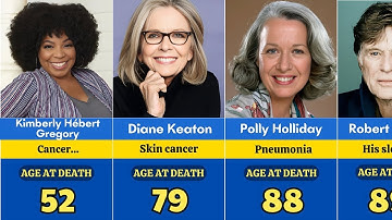 10 beroemdheden die de afgelopen dagen zijn overleden | Diane Keaton🕯️