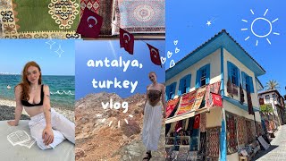 Antalya, Turkey Vlog: Old Town, Boat Tour of Turkish Maldives, Trying Turkish Food, Beach Day