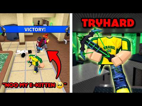 I Became a SWEATY TRYHARD and DESTROYED Teamers.. (Keyboard ASMR)
