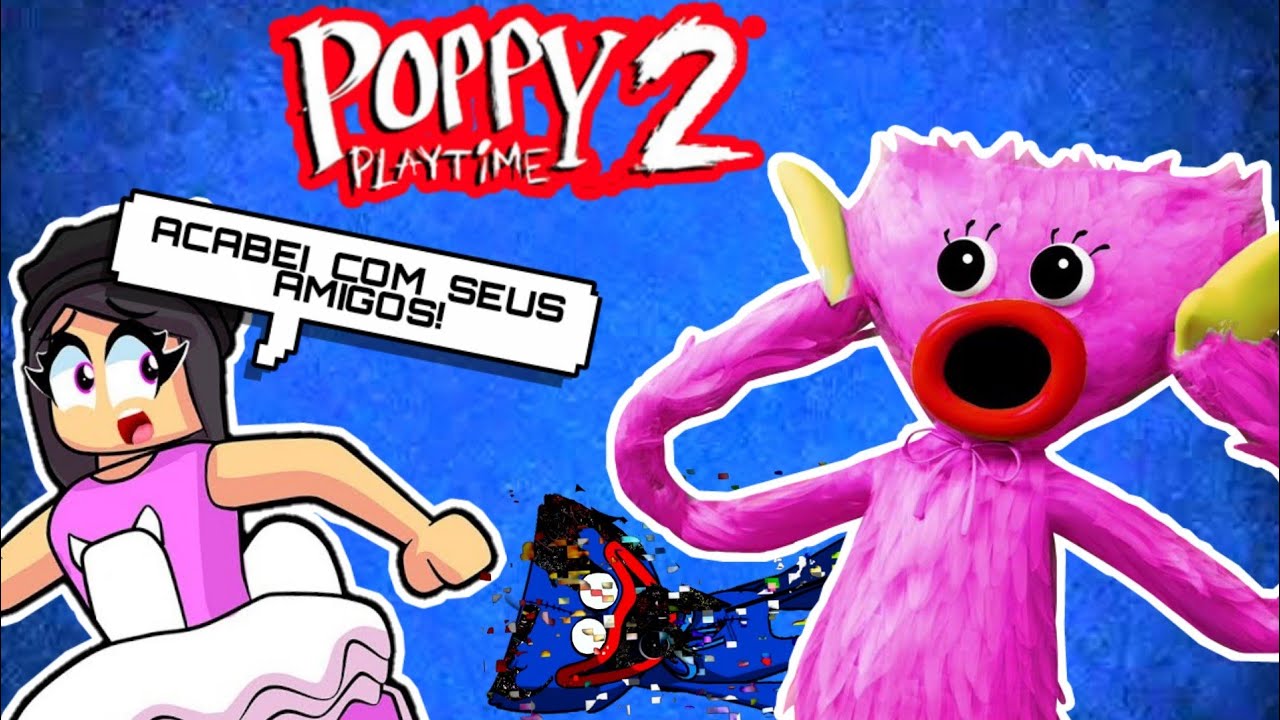 ELES NOS ATACARAM! 😱 POPPY PLAYTIME CAPÍTULO 2 #2 