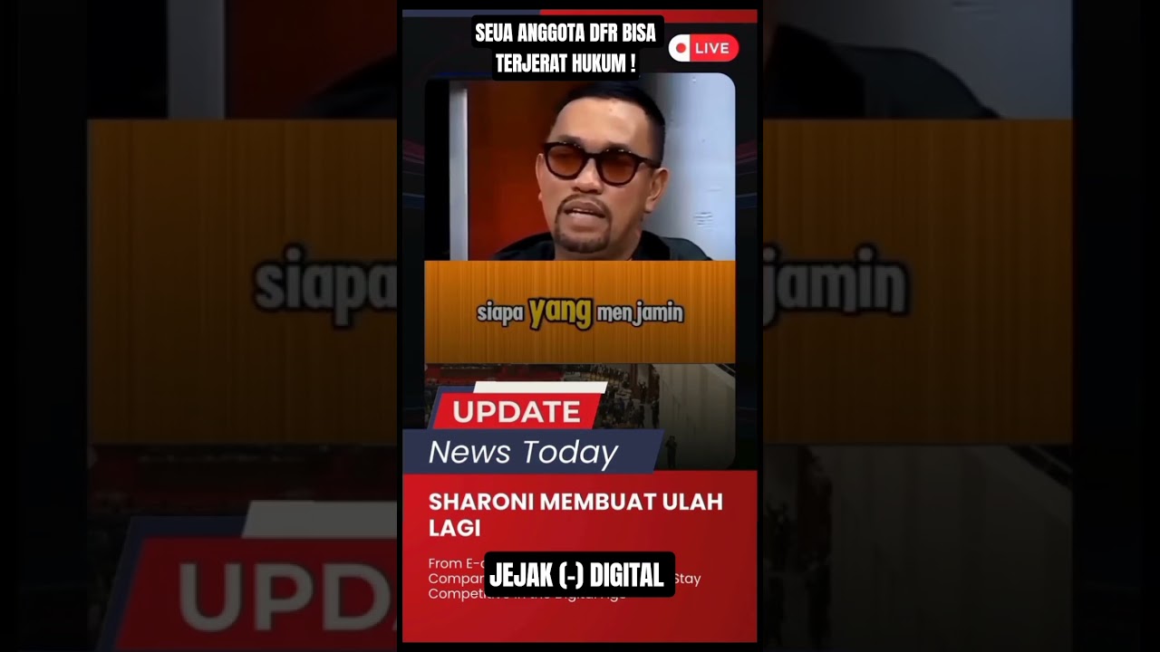 Berita Terbaru Politik Indonesia | Ahmad Sahroni Bongkar Kebusukan Para Anggota DFR”| Shorts