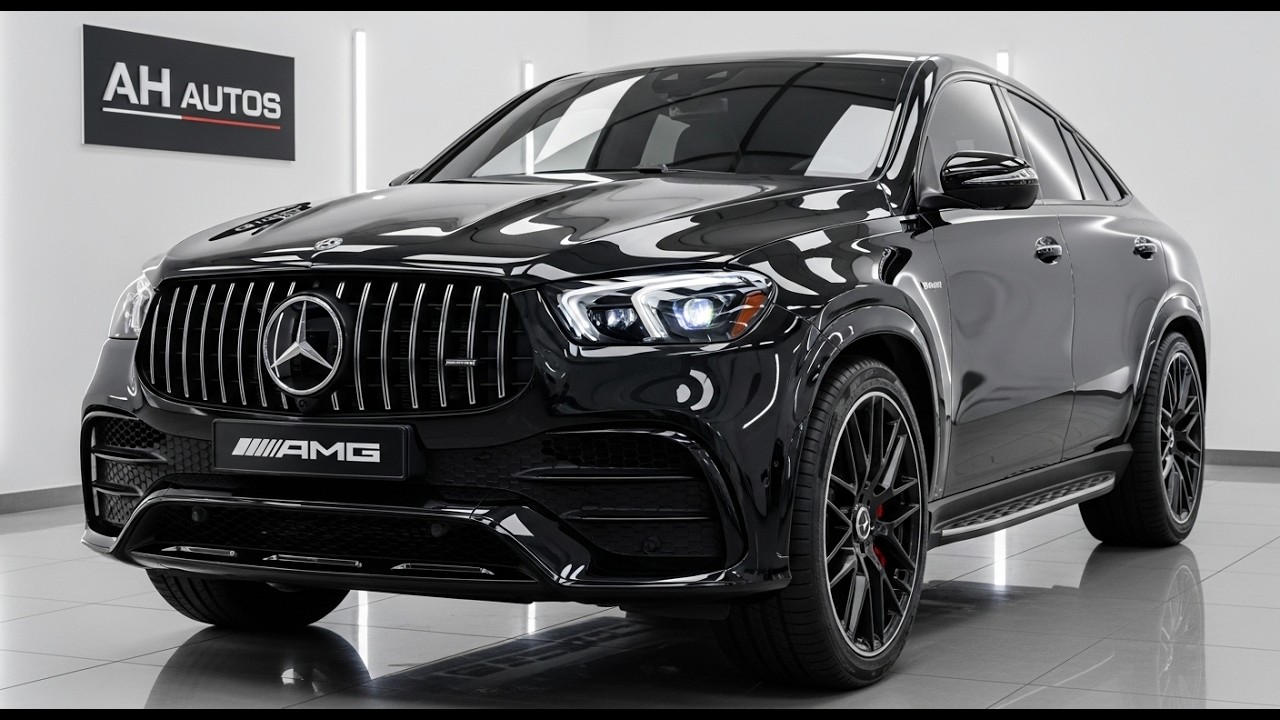 Mercedes AMG GLE 53 Coupe 2026 года — вы не поверите, какой это внедорожник! | AH AUTOS