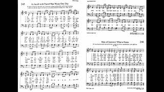 245. As Jacob with Travel Was Weary One Day (Jacob&#39;s Ladder Tune), Trinity hymnal