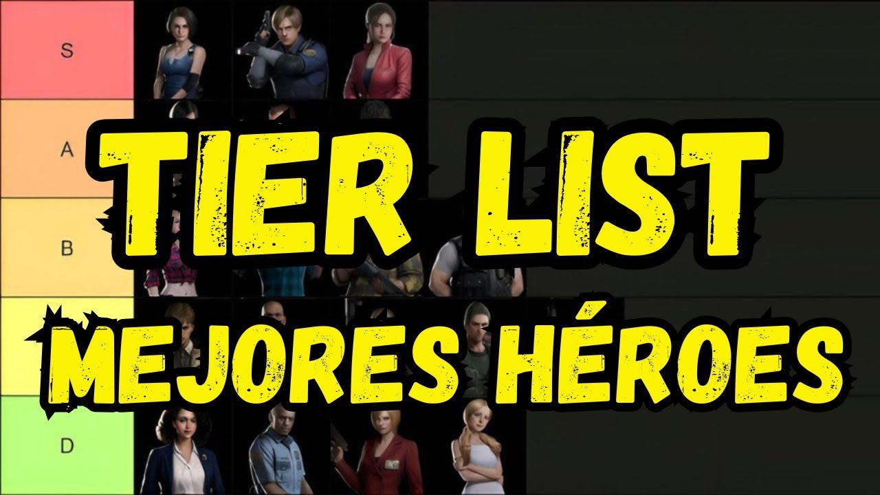 Resident Evil Survival Unit / Tier List Mejores Héroes del Juego Actualizado Diciembre 2025 