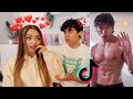 Couple Reacts To TIKTOK GLOW UP Videos *SHE HAS A CRUSH?!*