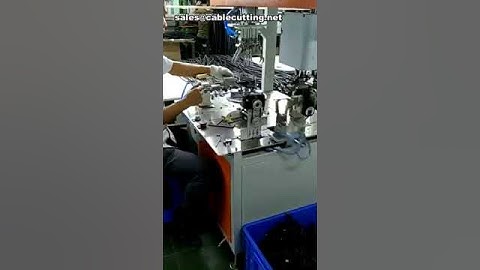 Automatic Cable Coil Winding And Binding Machine