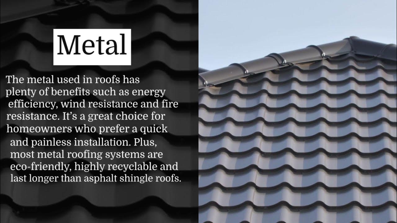 The 5 Most Durable Roofing Materials YouTube