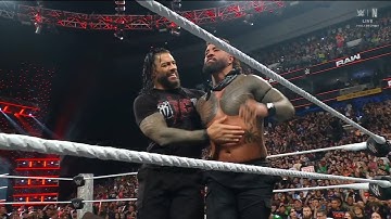 Roman Reigns Saves Jey Uso - WWE RAW | Aug. 18, 2025