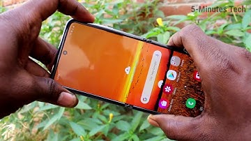How to set one handed mode in Samsung Galaxy Z Flip