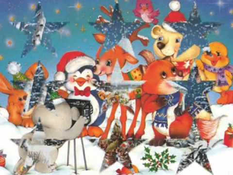 Пухкави снежинки Детска песничка