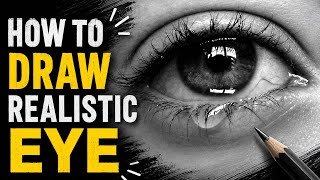 Realistic Eye Shading Tutorial | Step by Step Eye Drawing