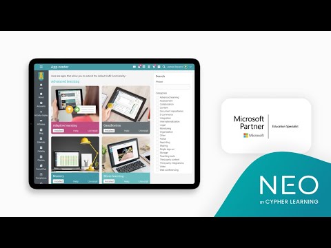 NEO LMS integrations with Microsoft