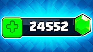 how I got 24,000 gems for FREE in Clash Royale... screenshot 3