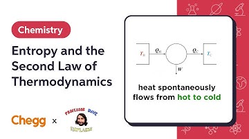 Entropy and the Second Law of Thermodynamics | Professor Dave & Chegg Explain