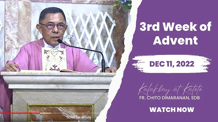 HOMILY RECAP | December 11, 2022 - Third Sunday of Advent