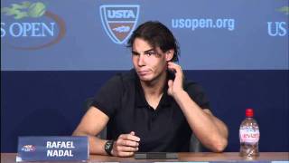 2011 US Open Press Conferences: Rafael Nadal (Finals)