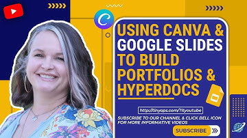 Using Canva and Google Slides To Build Portfolios and Hyperdocs
